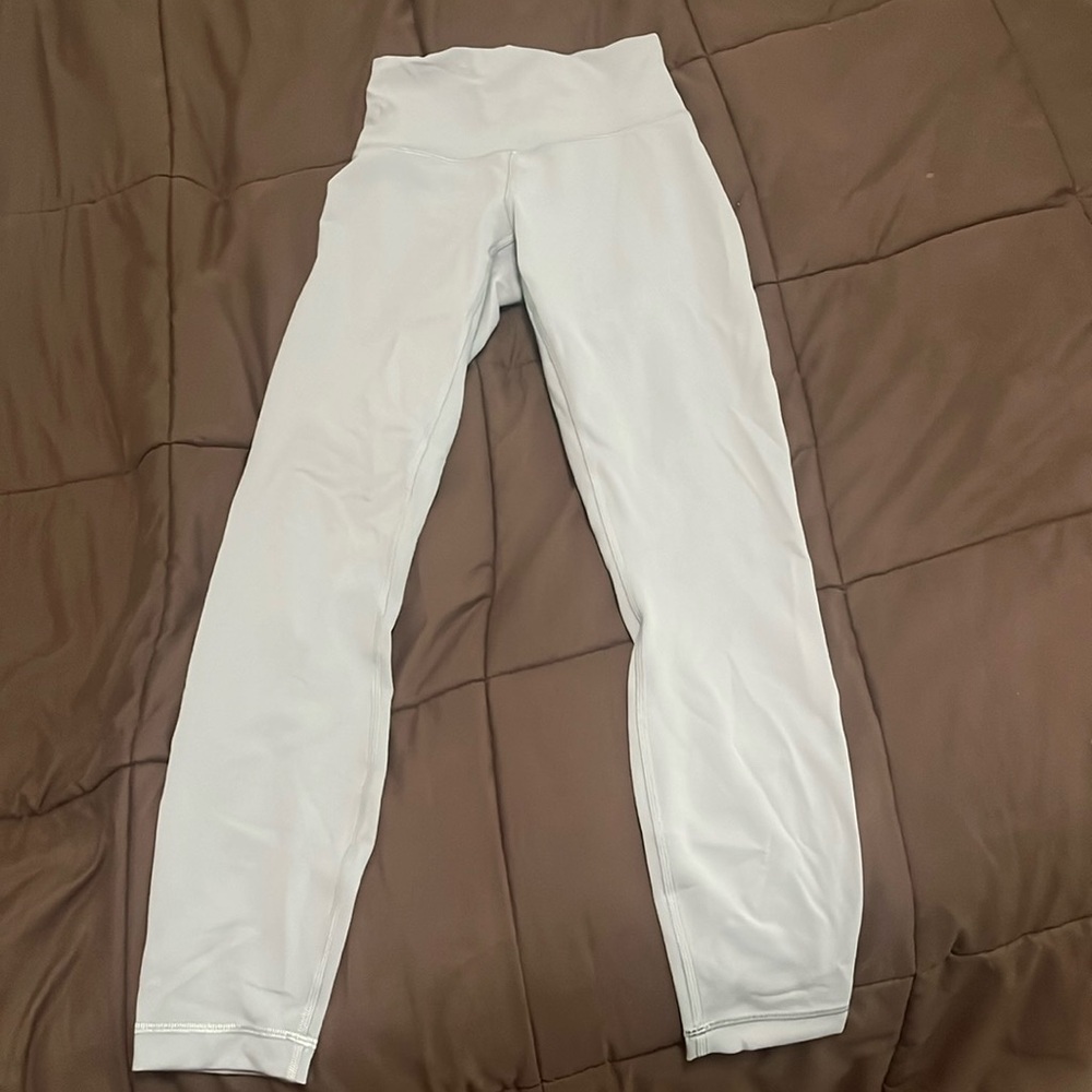 Lululemon rhino gray wunder under leggings